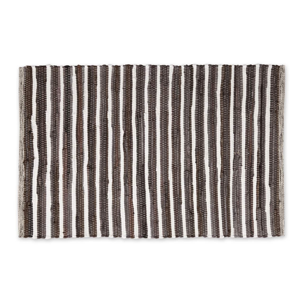 DII® Slim Stripe Cotton Chindi Rug, 2ft. x 3ft.